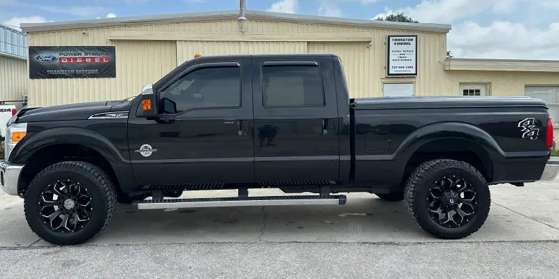 Image of a Ford Powerstroke Diesel Truck